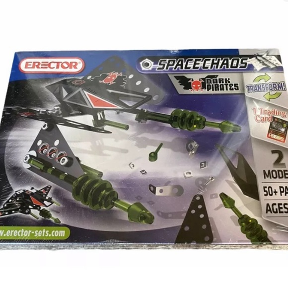 Erector Space Chaos Dark Pirates #80 3150BE - Picture 3 of 5